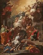Francesco Solimena LAssomption et le Couronnement de la Vierge oil painting artist